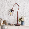 Lalia Home Rustic Caged Shade Table Lamp- Red Bronze LHT-5030-RB